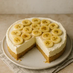 Torta de banana sem forno: receita rápida que todos querem repetir