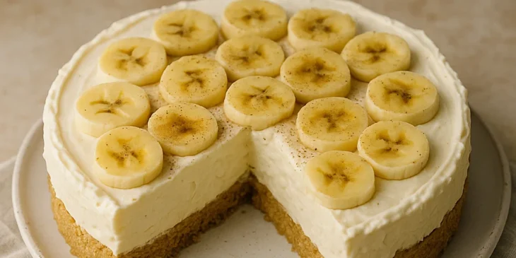 Torta de banana sem forno: receita rápida que todos querem repetir