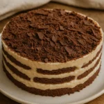 Aprenda a preparar a torta de bolacha de chocolate perfeita