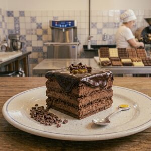 Aprenda a preparar a torta de bolacha de chocolate perfeita