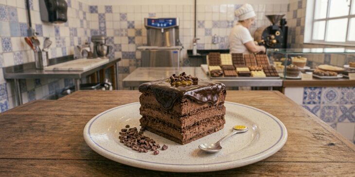 Aprenda a preparar a torta de bolacha de chocolate perfeita