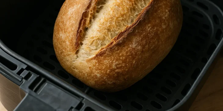 Air fryer salva o pão dormido: veja o truque para deixá-lo crocante