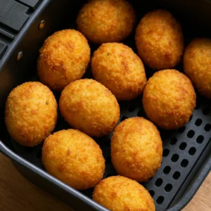 Quer economizar no Natal? Aprenda o bolinho de falso bacalhau na air fryer