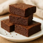 Brownie sem açúcar que fica pronto em 5 minutos e não leva farinha