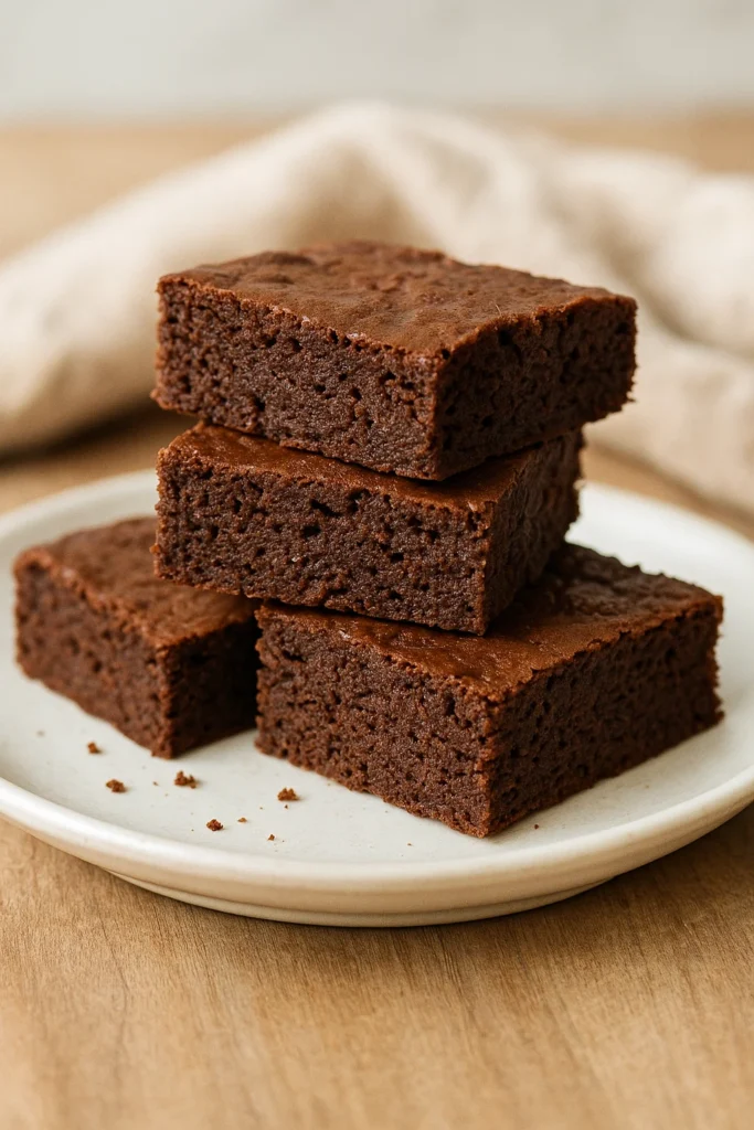Brownie sem açúcar que fica pronto em 5 minutos e não leva farinha
