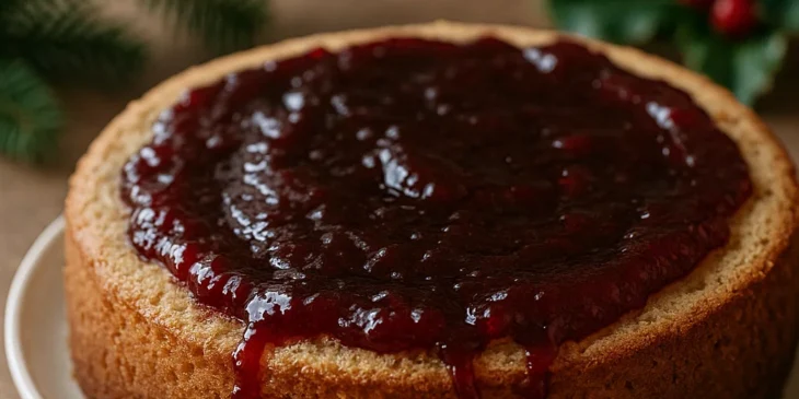 Bolo de Natal com geleia: a receita fácil que virou o substituto perfeito do panetone