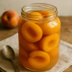 Pêssego em calda caseiro: técnica simples para acertar sempre