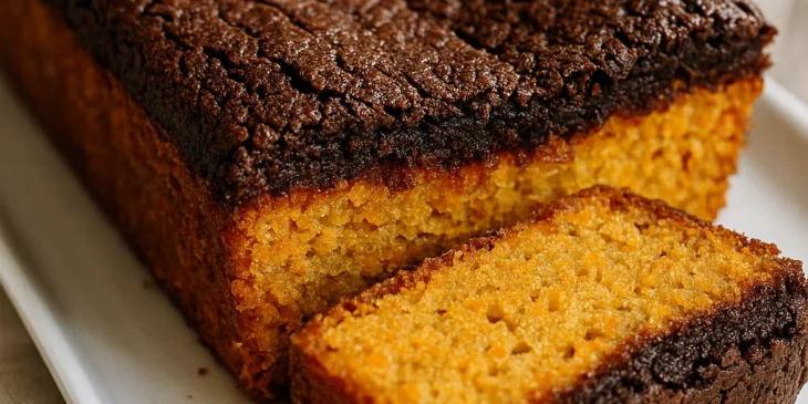 Bolo de cenoura com cobertura de brownie fácil: a receita mais irresistível do momento