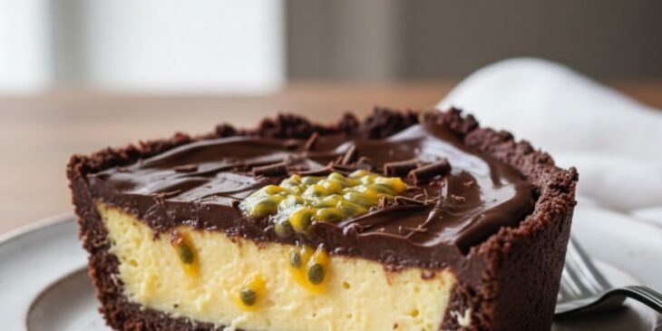 Torta de chocolate com maracujá: aprenda a sobremesa mais gostosa de todas