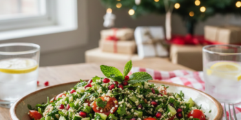 Como fazer tabule refrescante para substituir o arroz natalino na ceia