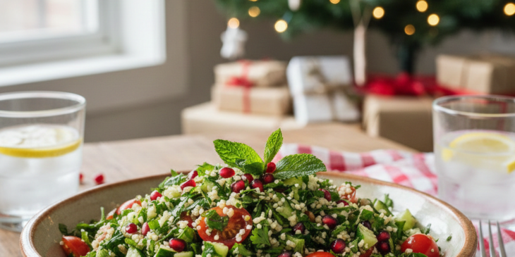 Como fazer tabule refrescante para substituir o arroz natalino na ceia