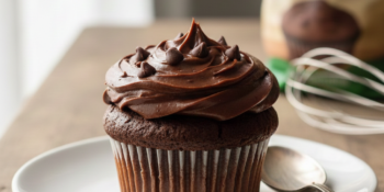 Massa de cupcake de chocolate: receita que faz 12 bolinhos