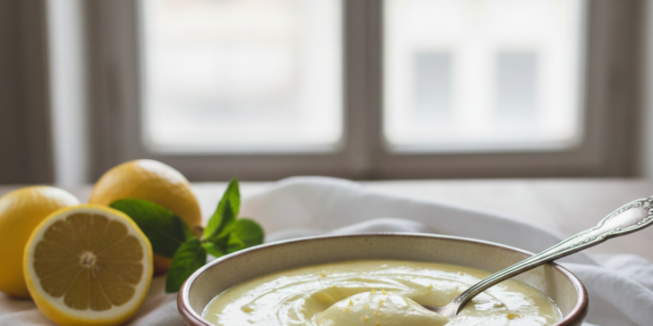 Sobremesa gelada de limão pronta em 5 minutos
