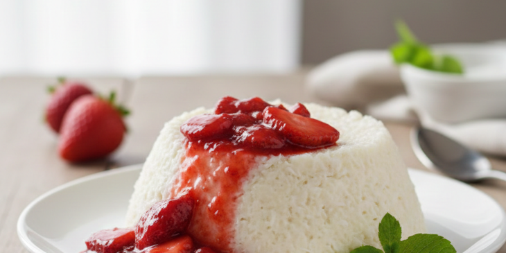 Manjar com calda de morango fácil: receita clássica com dicas que funcionam