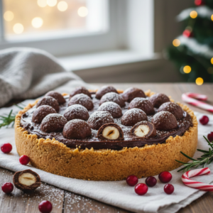 Como fazer torta de bombom à moda antiga para o Natal