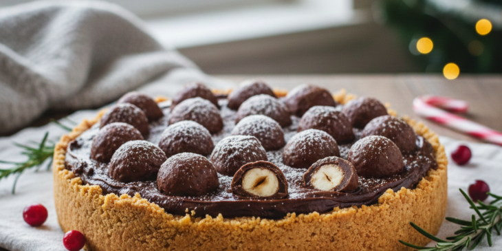 Como fazer torta de bombom à moda antiga para o Natal