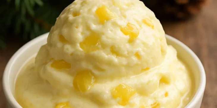Gelado de abacaxi para o Natal: sobremesa cremosa que surpreende a família inteira