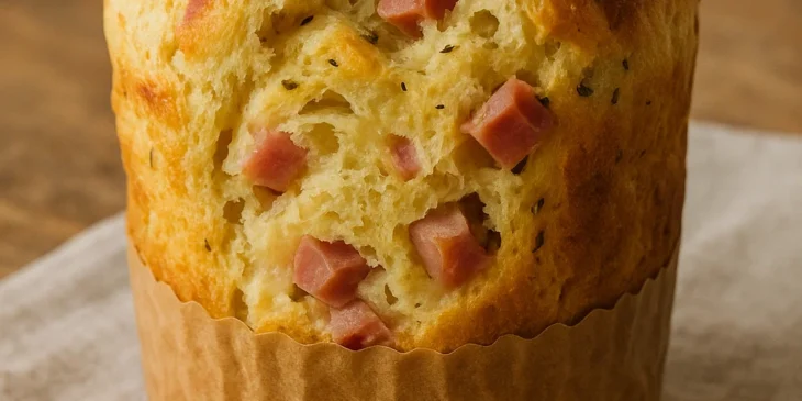 Panetone salgado de presunto e queijo: a receita fácil que todo mundo vai pedir no Natal