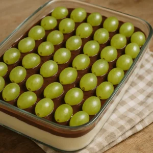 Delícia de uva na travessa: a sobremesa prática que nunca falha no fim de ano