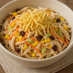 Salpicão de frango tradicional: aprenda a versão cremosa que nunca falta nas festas