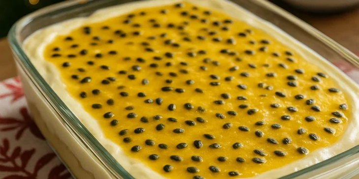 Pavê de Maracujá para o Natal: Receita rápida, cremosa e sem panela