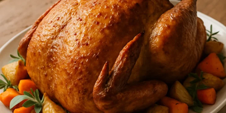 Como fazer um peru de Natal suculento e crocante com um único truque simples