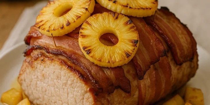 Lombo com abacaxi e bacon: como fazer a versão dourada que vira estrela da ceia