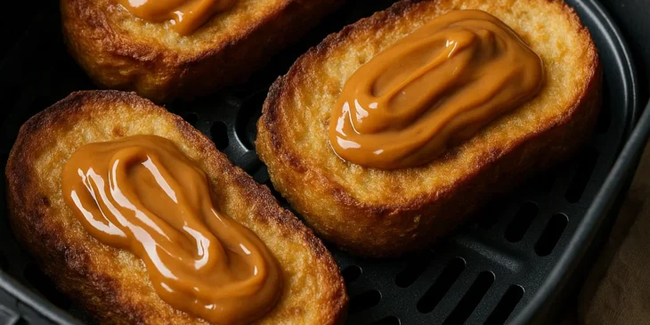 Rabanada com doce de leite na airfryer: receita fácil, rápida e perfeita para o Natal