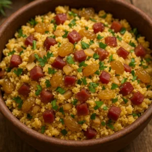 Farofa natalina rápida e deliciosa: aprenda a receita que todo mundo vai querer repetir