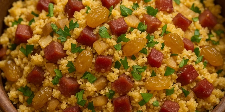 Farofa natalina rápida e deliciosa: aprenda a receita que todo mundo vai querer repetir