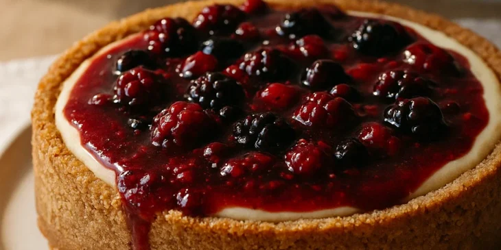 Torta Doce com Calda de Frutas Vermelhas: receita fácil que sempre dá certo