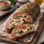 Rocambole de carne recheado fácil: receita que agrada toda a família