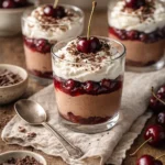 Como fazer Mousse Floresta Negra cremosa para o Natal em poucos passos