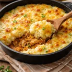 Escondidinho cremoso de frigideira é o jantar fácil para dias cansativos