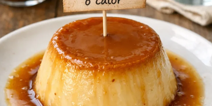 Como fazer flan de doce de leite gelado perfeito para o calor