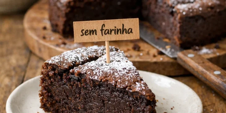Bolo de chocolate sem farinha fica fofinho mesmo? Testamos a receita