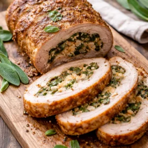 Lombo recheado com sálvia: receita fácil que sempre dá certo