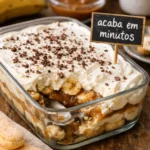 Pavê com biscoito champanhe: a receita de banoffee que todo mundo pede