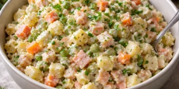 Salada russa de Natal: o ingrediente simples que muda tudo