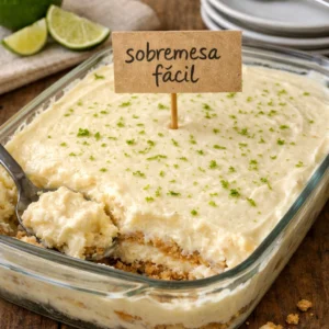 Bombom de limão na travessa: a sobremesa fácil que substitui pavê e pudim