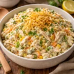 Salpicão de frango cremoso sem maionese: a receita leve que funciona o ano todo