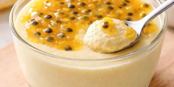 Mousse de maracujá simples com Tang: sobremesa rápida com só 4 ingredientes