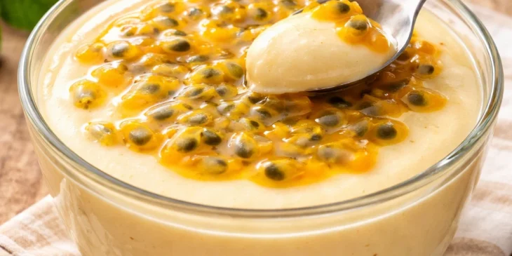 Mousse de maracujá com 3 ingredientes: receita fácil e sem erro