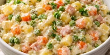 Salada de maionese cremosa: a receita simples que faço na ceia