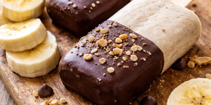 Picolé de banana com chocolate: receita rápida, saudável e sem açúcar