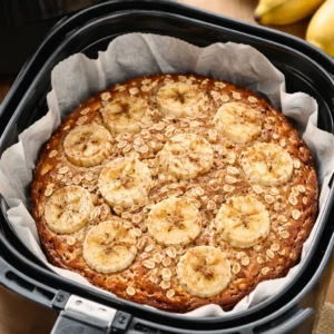 Bolo de banana com aveia na airfryer: receita rápida e perfeita para o café