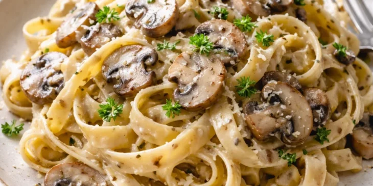 Macarrão com molho de cogumelos: pronto em minutos e com sabor sofisticado