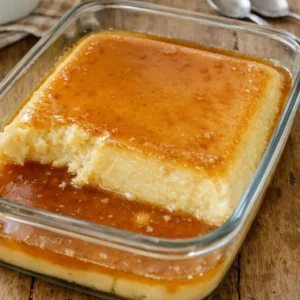 Pudim na travessa: descubra a receita que vai te surpreender