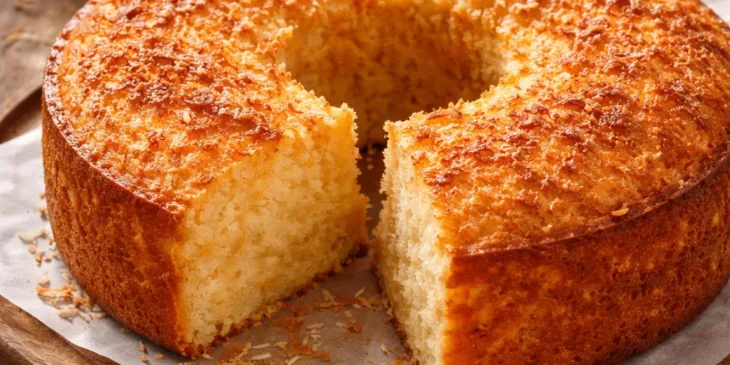 Bolo queijadinha de liquidificador: receita fácil para o lanche da tarde