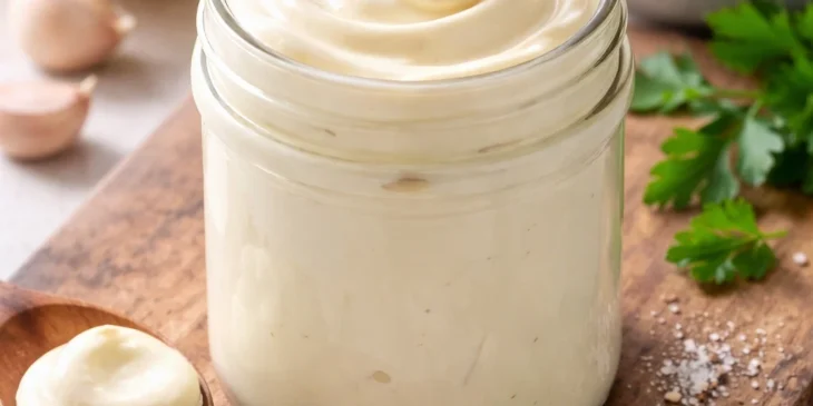 Maionese sem óleo e menos calórica que não talha e rende bem